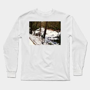 Winter River Long Sleeve T-Shirt